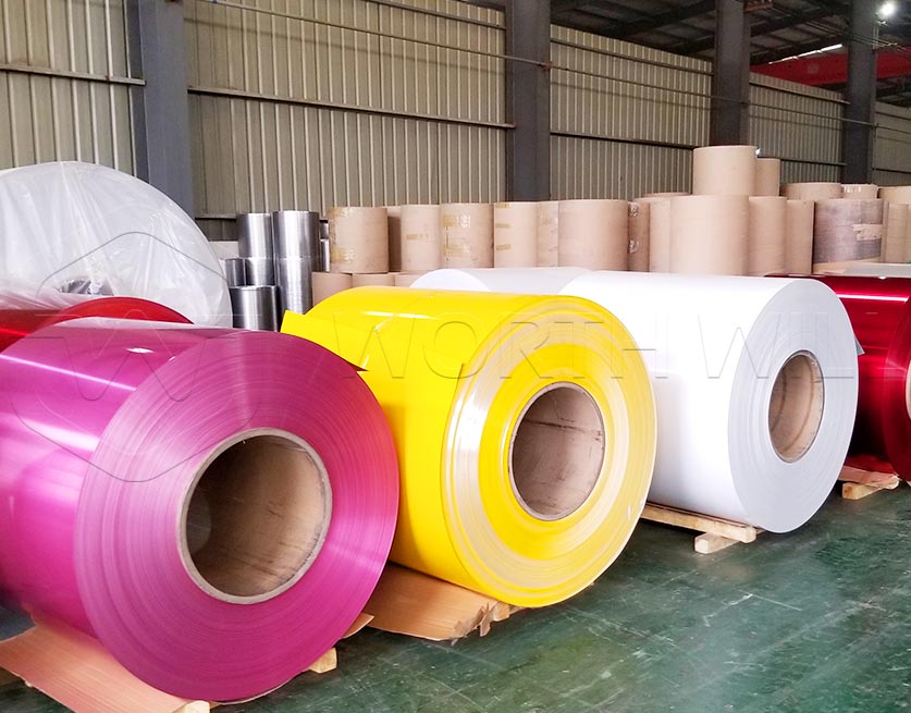 color coated aluminum